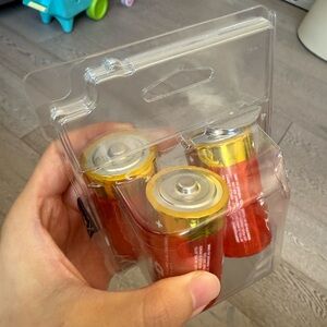 Pack of Red and Gold Batteries